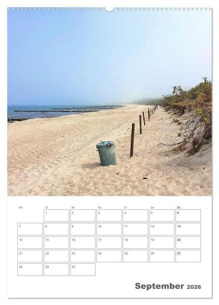 Produktbild: Mein Warnem&uuml;nde - Das moderne Ostseebad im Norden von Rostock (Wandkalender 2026 DIN A2 hoch), CALVENDO Monatskalender