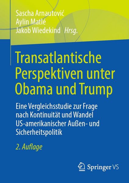 Produktbild: Transatlantische Perspektiven unter Obama und Trump
