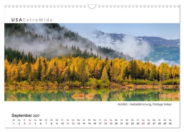 Produktbild: Entdeckungsreise durch ALASKA (Wandkalender 2027 DIN A3 quer), CALVENDO Monatskalender