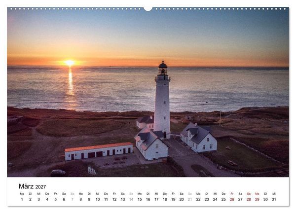 Produktbild: D&auml;nemark - Mit dem Wohnmobil durch J&uuml;tland (Wandkalender 2027 DIN A2 quer), CALVENDO Monatskalender