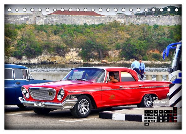 Produktbild: Oldtimer Hits 1960 (Tischkalender 2026 DIN A5 quer), CALVENDO Monatskalender