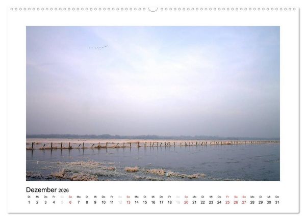 Produktbild: Winter im Teufelsmoor (Wandkalender 2026 DIN A2 quer), CALVENDO Monatskalender