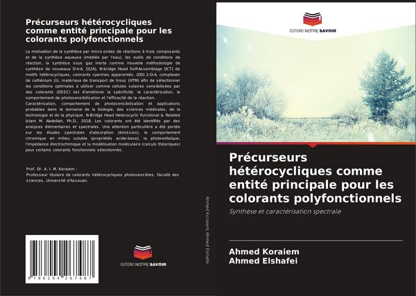Produktbild: Pr&eacute;curseurs h&eacute;t&eacute;rocycliques comme entit&eacute; principale pour les colorants polyfonctionnels