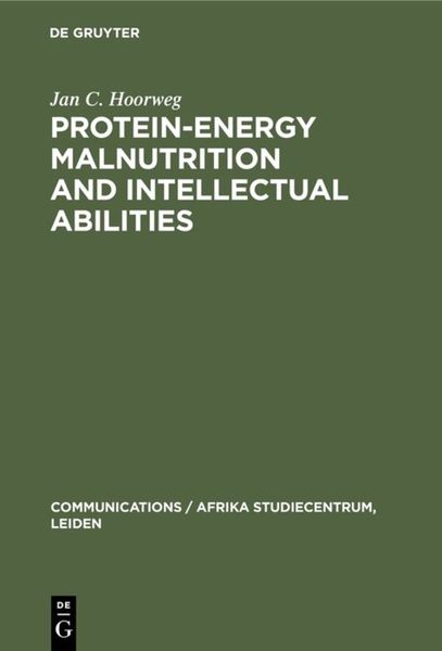 Produktbild: Protein-energy malnutrition and intellectual abilities