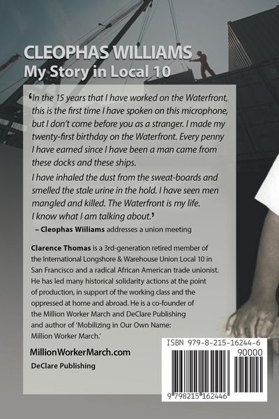 Produktbild: Cleophas Williams My Life Story in the International Longshore & Warehouse Union Local 10