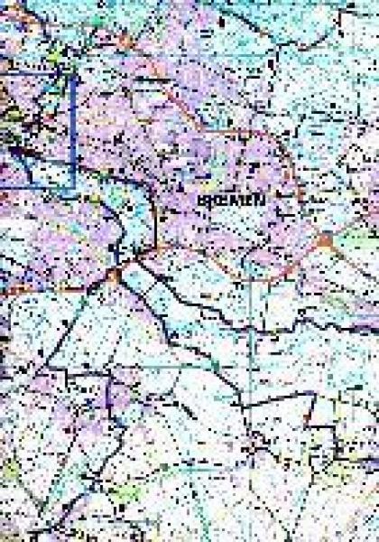Produktbild: KOMPASS Fahrradkarte 3315 Bremen, Verden, Walsrode 1:70.000