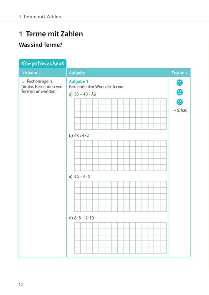 Produktbild: Klett Ich kann Mathe Terme und Gleichungen 7./8. Klasse