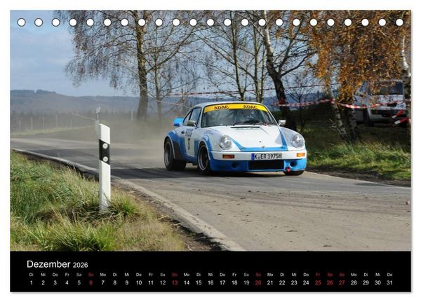 Produktbild: Rallye, K&ouml;ln - Ahrweiler (Tischkalender 2026 DIN A5 quer), CALVENDO Monatskalender