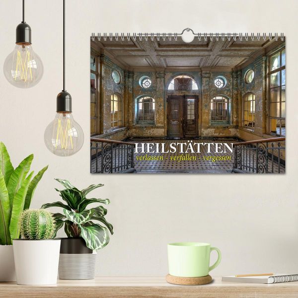 Produktbild: Heilst&auml;tten - verlassen und vergessen (Wandkalender 2026 DIN A4 quer), CALVENDO Monatskalender