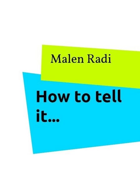 Produktbild: How to tell it...