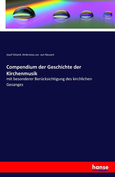 Produktbild: Compendium der Geschichte der Kirchenmusik