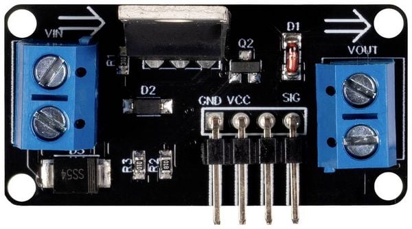 Produktbild: Joy-it COM-MOSFET Spannungsregler 1 St. Passend f&uuml;r (Entwicklungskits): Arduino