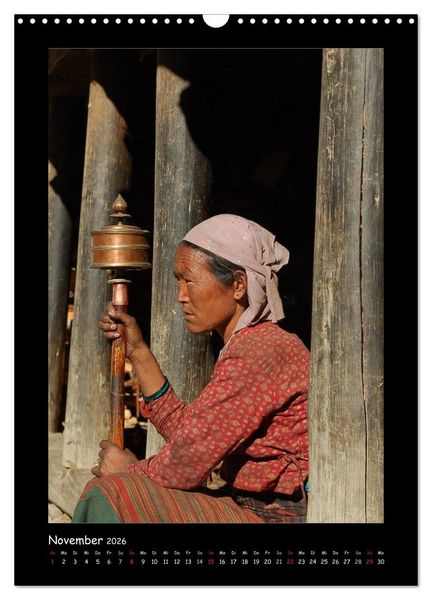 Produktbild: Nepal - Gesichter eines Landes (Wandkalender 2026 DIN A3 hoch), CALVENDO Monatskalender