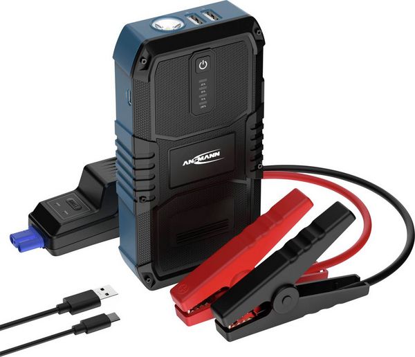 Produktbild: Ansmann Schnellstartsystem ANSMANN Jump Starter 10.0 Amper Schnellstarter 1900-0129 Arbeitsleuchte