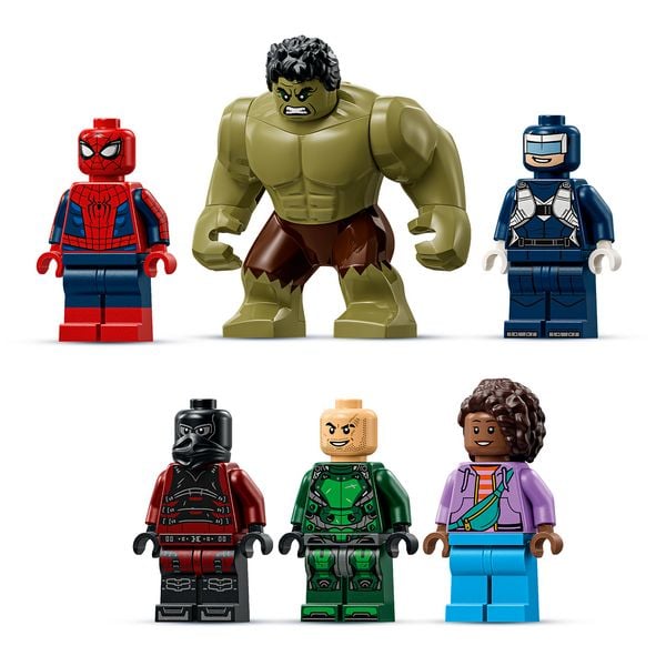 Produktbild: LEGO ǀ Marvel Gro&szlig;er Showdown: Spider-Man vs. Hulk, Spielzeug 76350