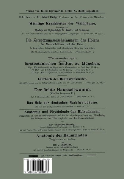 Produktbild: Beitr&auml;ge zur Kenntniss der Baumkrankheiten