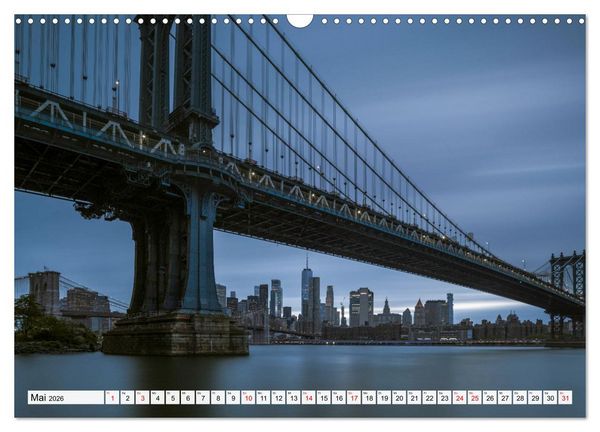 Produktbild: New York City - der besondere Blick auf Big Apple (Wandkalender 2026 DIN A3 quer), CALVENDO Monatskalender