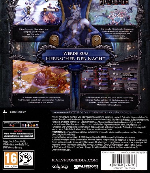 Produktbild: Immortal Realms: Vampire Wars