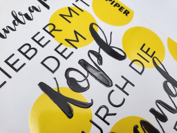 Produktbild: Lieber mit dem Kopf durch die Wand als gar kein Durchblick