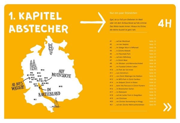 Produktbild: 52 kleine & gro&szlig;e Eskapaden in und um Z&uuml;rich