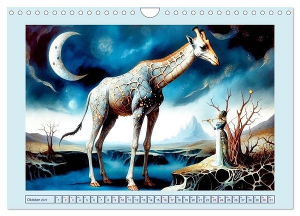 Produktbild: Fraktale Metamorphosen (Wandkalender 2027 DIN A4 quer), CALVENDO Monatskalender