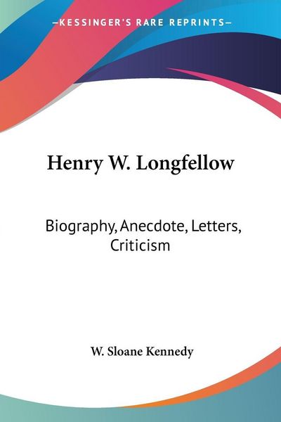 Produktbild: Henry W. Longfellow