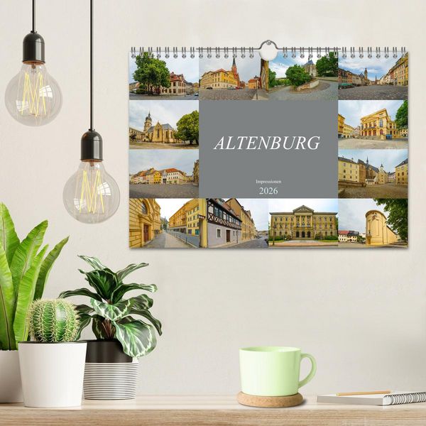 Produktbild: Altenburg Impressionen (Wandkalender 2026 DIN A4 quer), CALVENDO Monatskalender