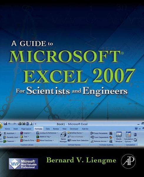 Produktbild: A Guide to Microsoft Excel 2007 for Scientists and Engineers