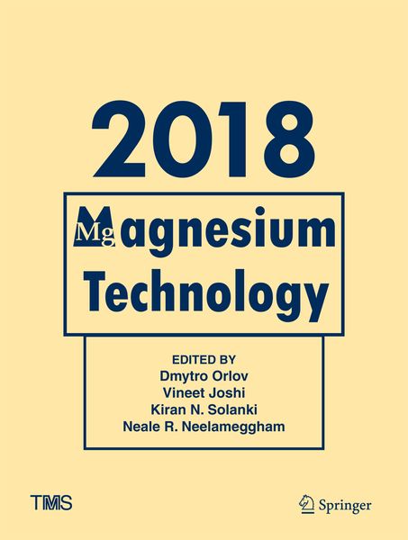 Produktbild: Magnesium Technology 2018