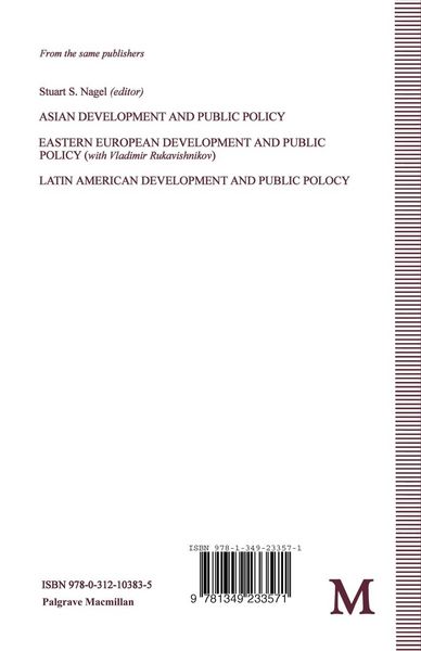 Produktbild: African Development and Public Policy