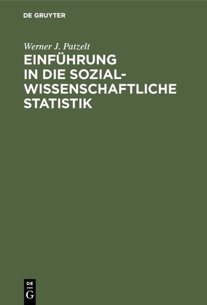 Produktbild: Einf&uuml;hrung in die sozialwissenschaftliche Statistik