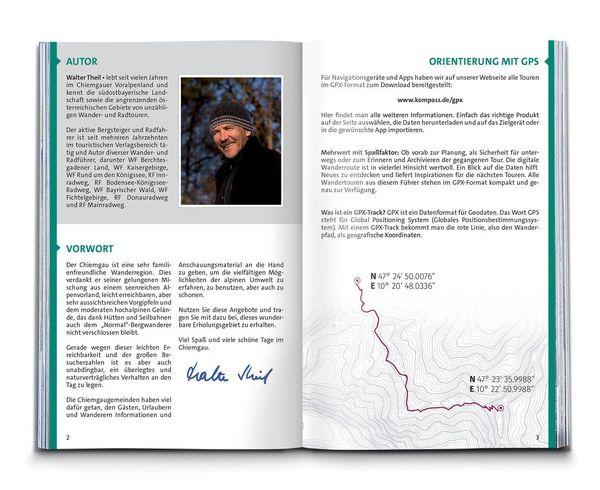 Produktbild: KOMPASS Wanderf&uuml;hrer Chiemgauer Alpen, 65 Touren