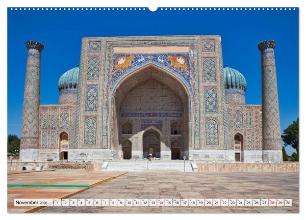 Produktbild: Usbekistan Mythos Seidenstra&szlig;e hautnah (Wandkalender 2026 DIN A2 quer), CALVENDO Monatskalender