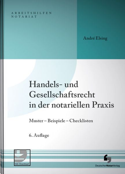 Produktbild: Handels- und Gesellschaftsrecht in der notariellen Praxis