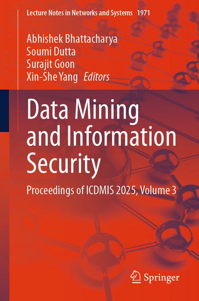 Produktbild: Data Mining and Information Security
