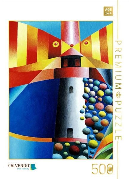CALVENDO Puzzle Leuchtturm List West, Sylt | 500 Teile Lege-Größe 48 × 36 cm Foto-Puzzle für Erwachsene