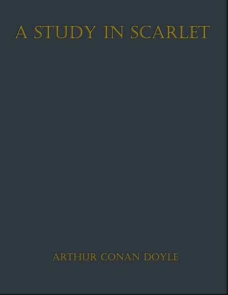 Produktbild: A Study in Scarlet