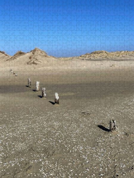 Produktbild: CALVENDO Puzzle Weite D&uuml;nenlandschaft in Nordfriesland | 1000 Teile Lege-Gr&ouml;&szlig;e 64x48cm Foto-Puzzle f&uuml;r gl&uuml;ckliche Stunden