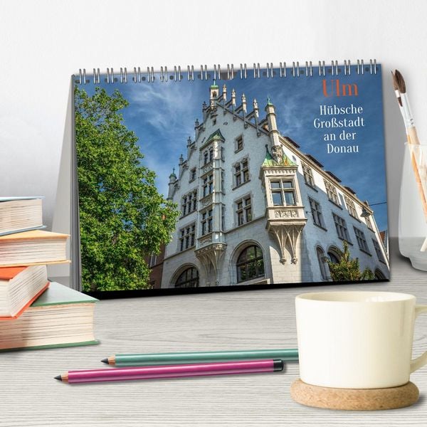 Produktbild: Ulm - H&uuml;bsche Gro&szlig;stadt an der Donau (Tischkalender 2026 DIN A5 quer), CALVENDO Monatskalender