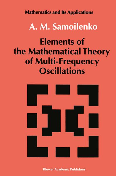 Produktbild: Elements of the Mathematical Theory of Multi-Frequency Oscillations
