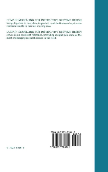 Produktbild: Domain Modelling for Interactive Systems Design