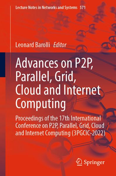 Produktbild: Advances on P2P, Parallel, Grid, Cloud and Internet Computing