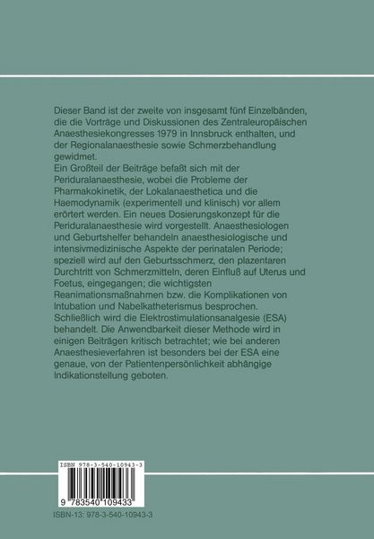 Produktbild: Zentraleurop&auml;ischer Anaesthesiekongre&szlig;