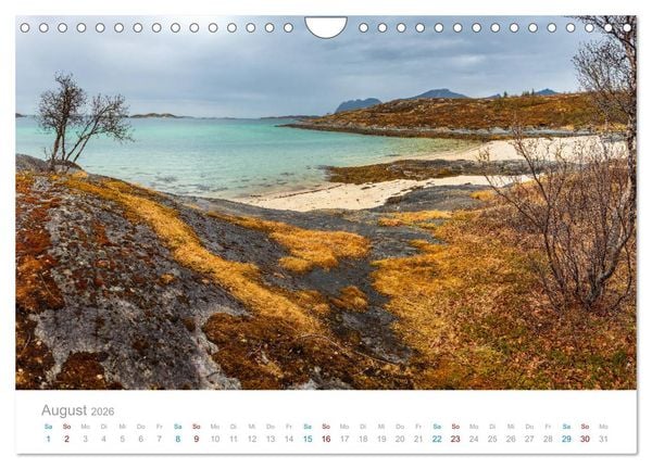 Produktbild: Norwegen - der hohe Norden (Wandkalender 2026 DIN A4 quer), CALVENDO Monatskalender