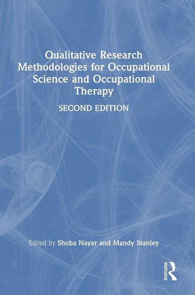 Produktbild: Qualitative Research Methodologies for Occupational Science and Occupational Therapy