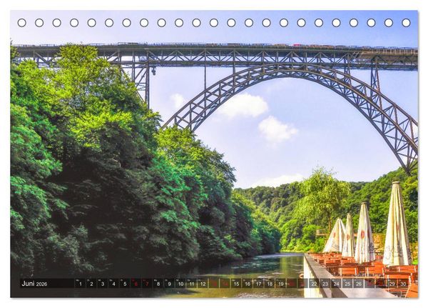 Produktbild: Nordrhein-Westfalen - Stadtansichten (Tischkalender 2026 DIN A5 quer), CALVENDO Monatskalender
