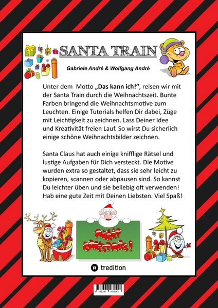 Produktbild: Craftbook - Eisenbahnen - Turtrials - Weihnachtsmotive - Santa Claus - Elch - Elfen - Knifflige R&auml;tsel - Lustige Aufgaben - Christbaum