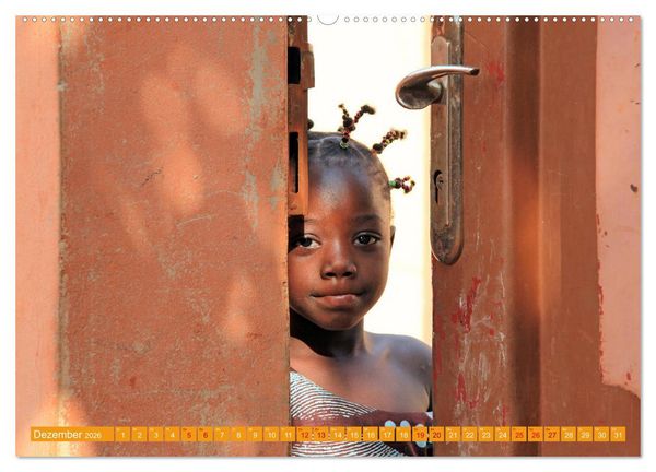 Produktbild: Westafrika Menschen 2026 (Wandkalender 2026 DIN A2 quer), CALVENDO Monatskalender