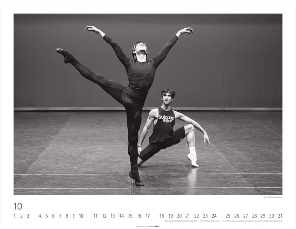 Produktbild: Ballettsaal - Stuttgarter Ballett Kalender 2027 - Stuttgarter Ballett