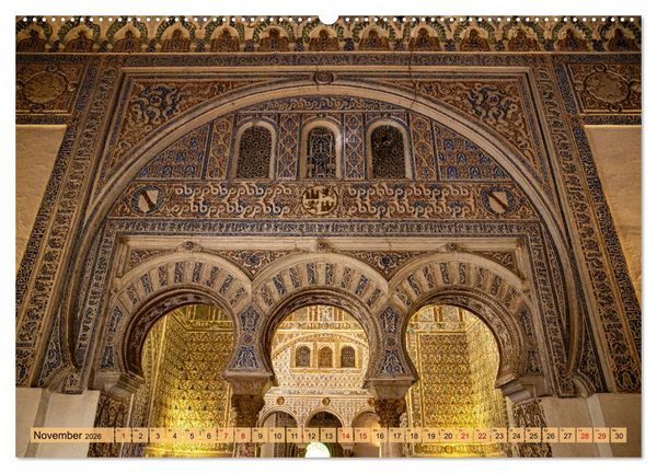 Produktbild: Sevilla - Unterwegs in Spanien (hochwertiger Premium Wandkalender 2026 DIN A2 quer), Kunstdruck in Hochglanz